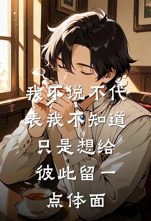 我不说不代表我不知道,只是想给彼此留一点体面
