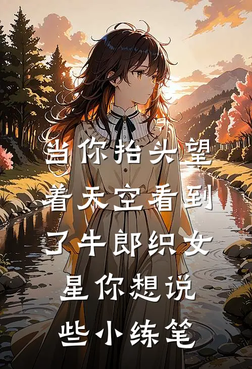 当你抬头望着天空看到了牛郎织女星你想说些小练笔